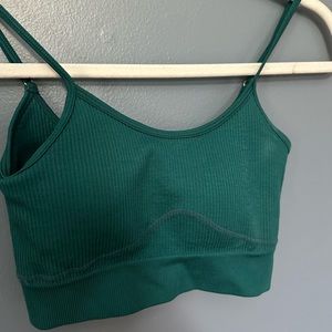 Teal, brand new sports bra